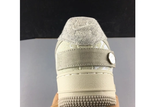 CN2405-902 Scott  FORCE 1 NIKE AIR  White Travis x Grey 0204